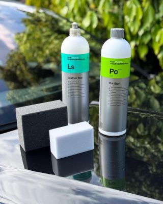 Dopřej kůži v autě péči, která vydrží 🚘🔥 ⭐️ Koch Pol Star – jemný čistič kůže, alcantary i textilu bez agresivních složek...