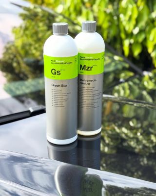 Naše nejprodávanější dvojice čističů 🔥 ✔️ Koch Green Star – silný, ale šetrný APC na všechno ✔️ Koch Mehrzweckreiniger –...